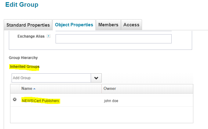 Group Provisioning 15 Edit Group - SailPoint IIQ